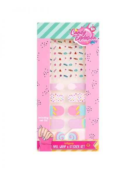 CREATE IT! NAIL WRAP & STICKER SET