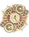 ROKR TIME ART - ZODIAC WALL CLOCK